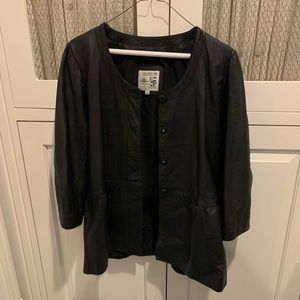 Madison Marcus for Barneys New York Leather Jacket